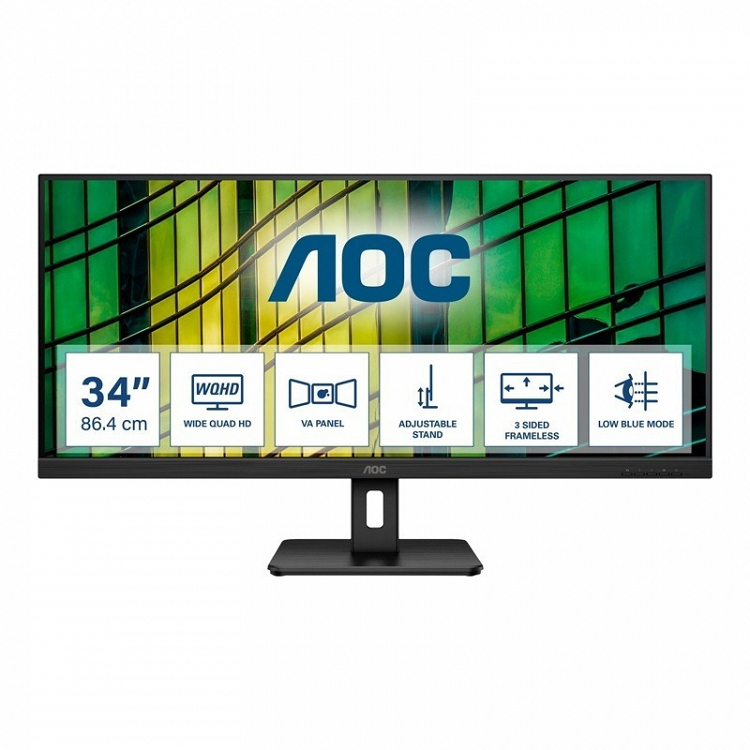 ΟΘΟΝΗ 34'' U34E2M AOC WQHD IPS 100Hz AOC