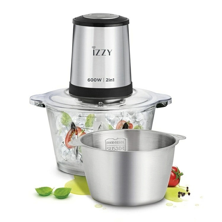 ΚΟΠΤΗΡΙΟ MULTI 1.8LT ΜΕ 2ΜΠΩΛ IZ-6904 IZZY