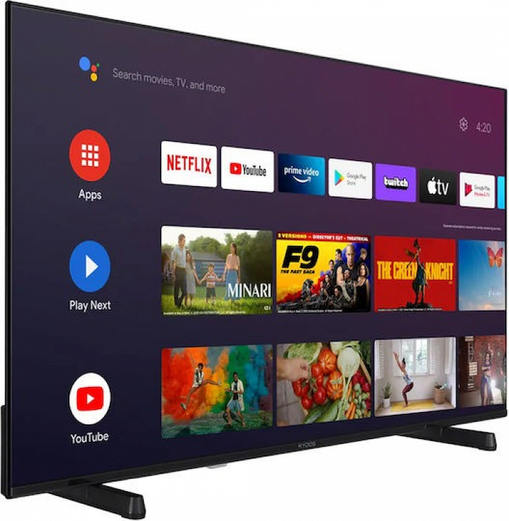 TV 50'' QLED K50GU22CQ00GOOGLE TV UHD KYDOS