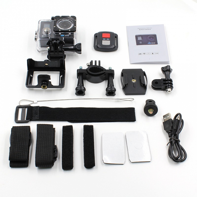 ACTION CAMERA 4K DUO WITH WIFI &amp; 2.4G LAMTECH