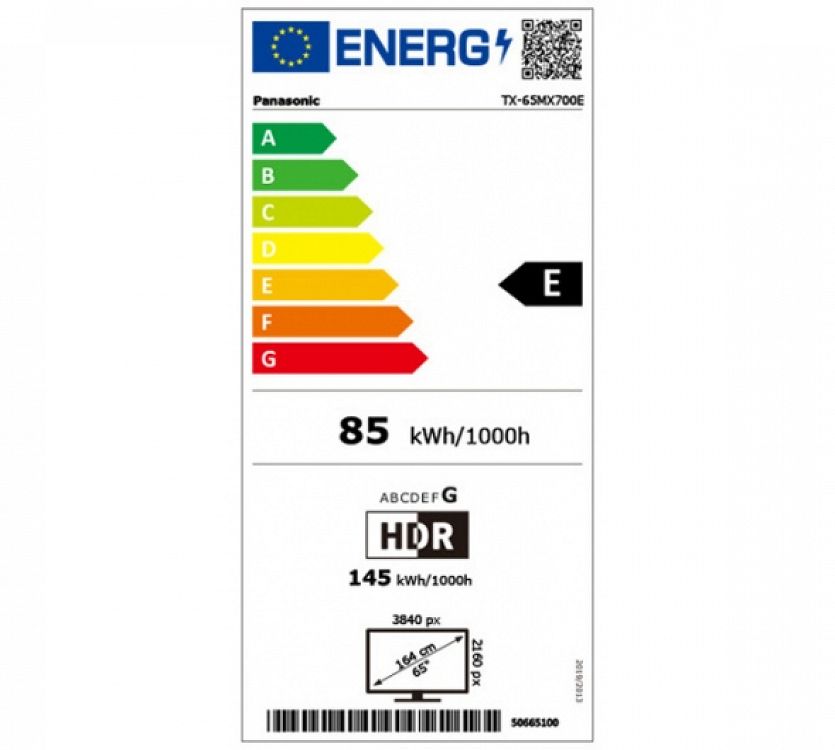 TV 65'' LED TX-65MX700E PANASONIC