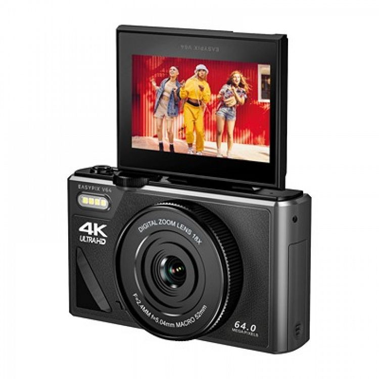 DIGITAL VIDEO CAMERA WITH FLIP SCREEN V64 EASYPIX