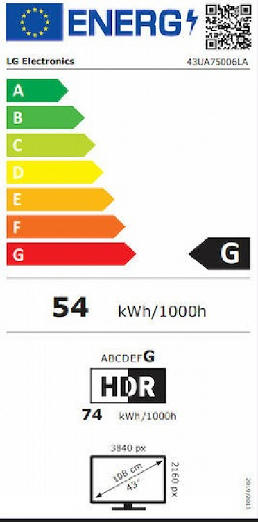 TV 43'' LED 43UA75006LA LG