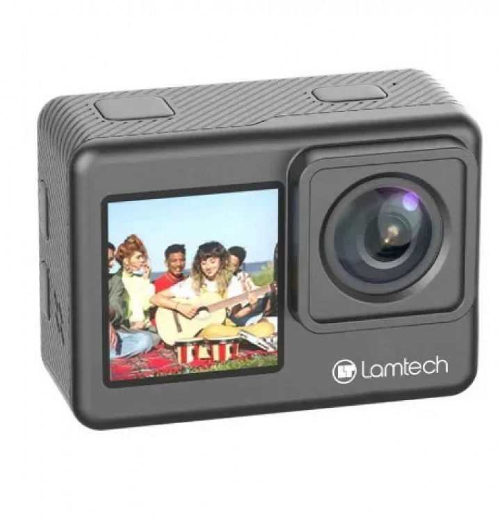ACTION CAMERA 8K EIS DUAL SCREEN WIFI WITH REMOTE CONTROL LAMTECH