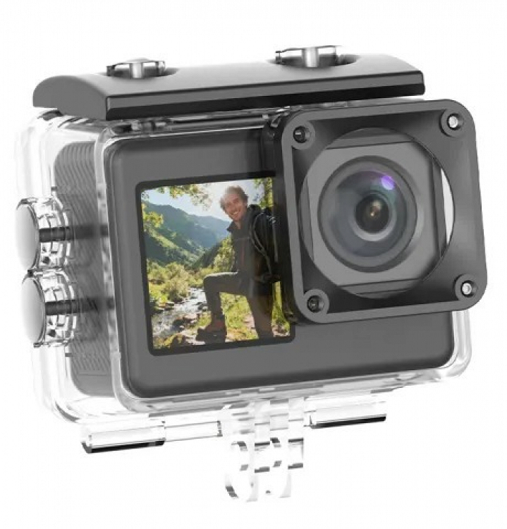 ACTION CAMERA 8K EIS DUAL SCREEN WIFI WITH REMOTE CONTROL LAMTECH