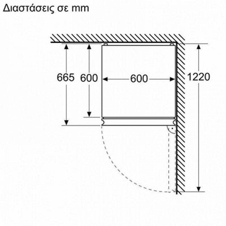 ΨΥΓΕΙΟΚΑΤΑΨΥΚΤΗΣ KGN367LDF BOSCH