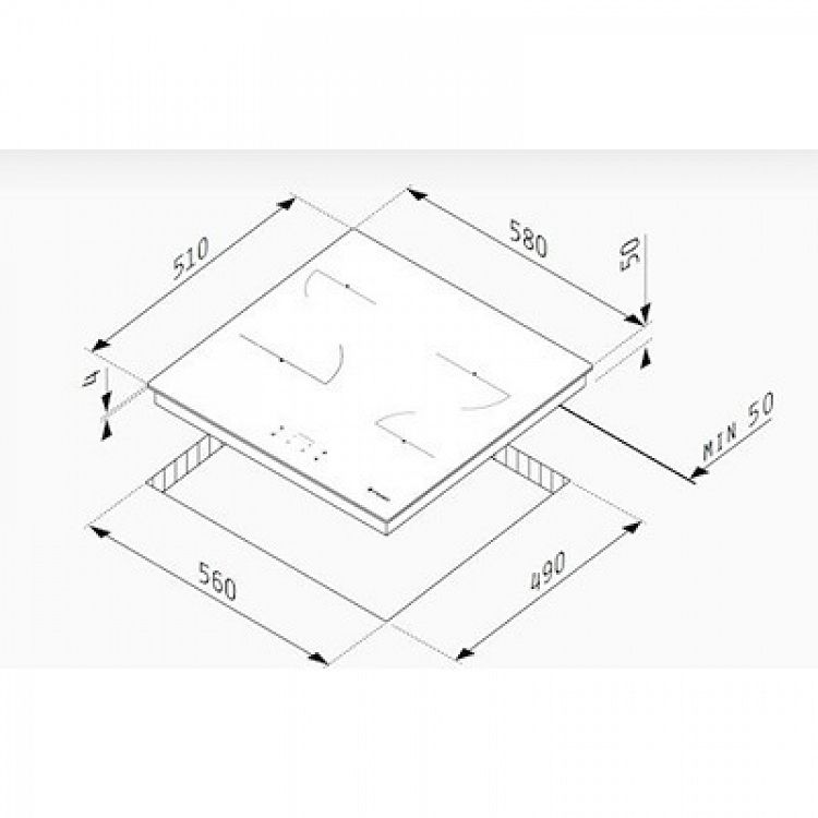 ΕΣΤΙΑ ΚΕΡΑΜΙΚΗ PHC61410FMB PYRAMIS