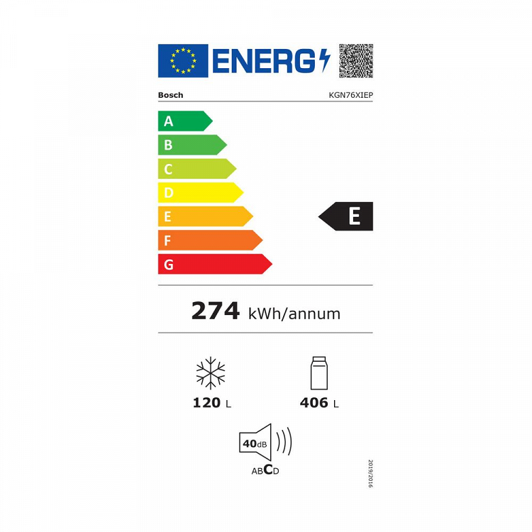 ΨΥΓΕΙΟΚΑΤΑΨΥΚΤΗΣ KGN76XIEP BOSCH