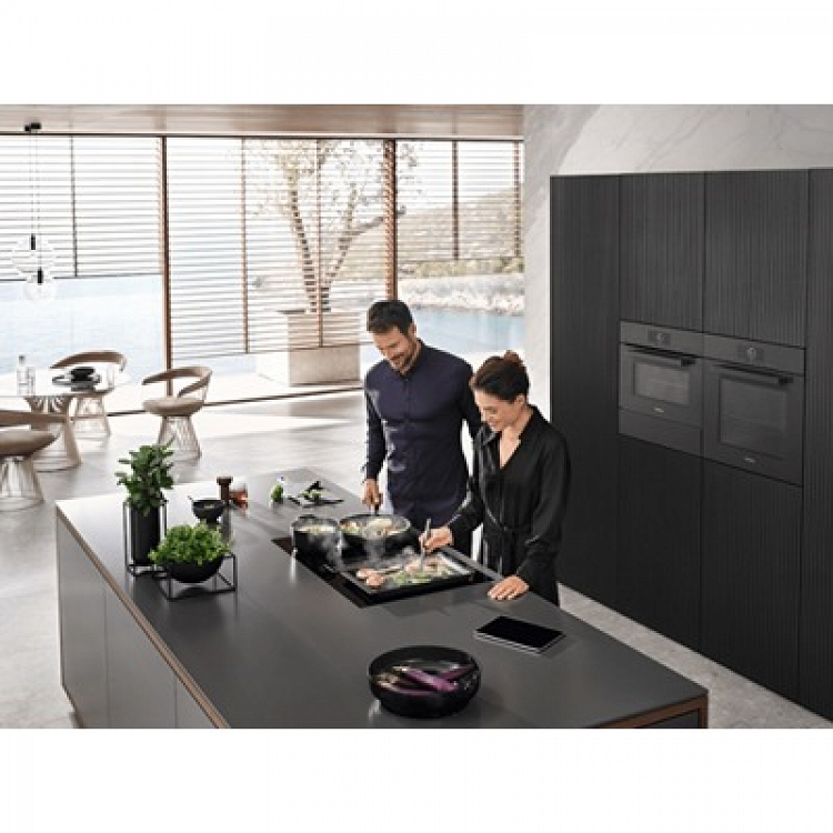ΕΣΤΙΑ + ΑΠΟΡΡΟΦΗΤΗΡΑΣ KMDA 7473 FL-A Silence Black D MIELE