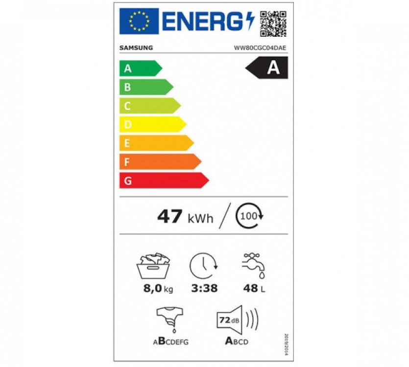ΠΛΥΝΤΗΡΙΟ ΡΟΥΧΩΝ WW80CGC04DAELE SAMSUNG 8kg