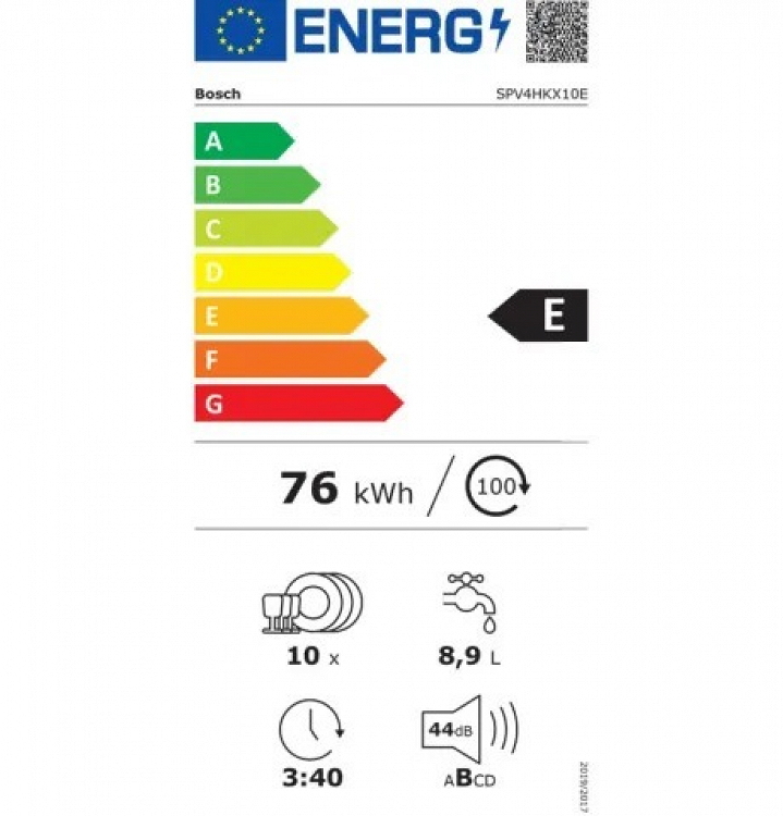 ΠΛΥΝΤΗΡΙΟ ΠΙΑΤΩΝ SPV4HKX10E BOSCH