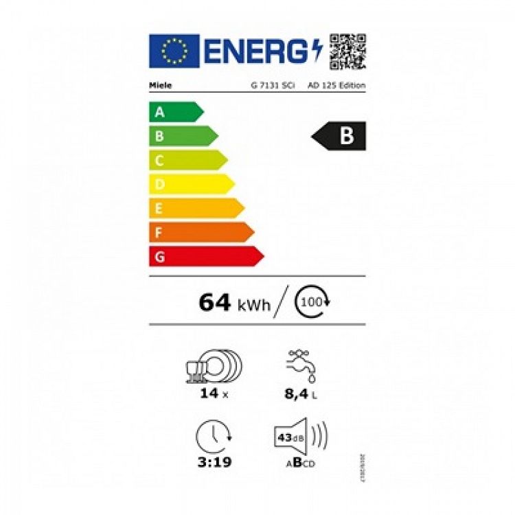 ΠΛΥΝΤΗΡΙΟ ΠΙΑΤΩΝ G 7131 SCI A ED 230 AD 125 MIELE