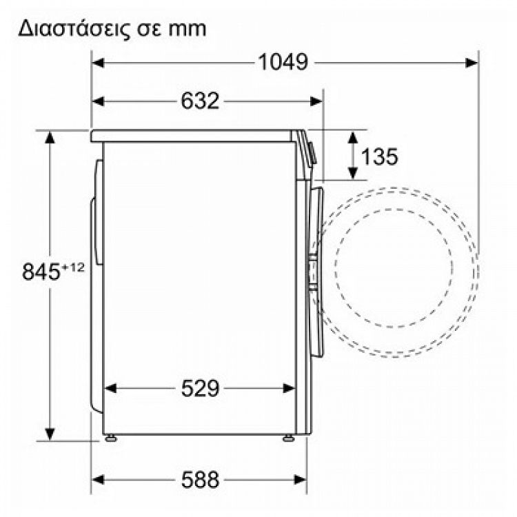 ΠΛΥΝΤΗΡΙΟ ΡΟΥΧΩΝ WUP140ZG9 PITSOS