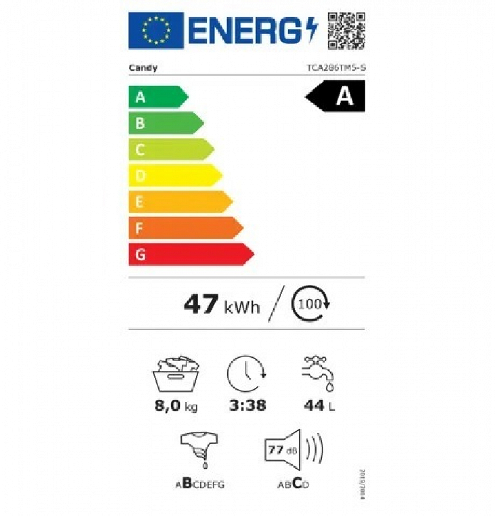 ΠΛΥΝΤΗΡΙΟ ΡΟΥΧΩΝ TCA286TM5-S CANDY