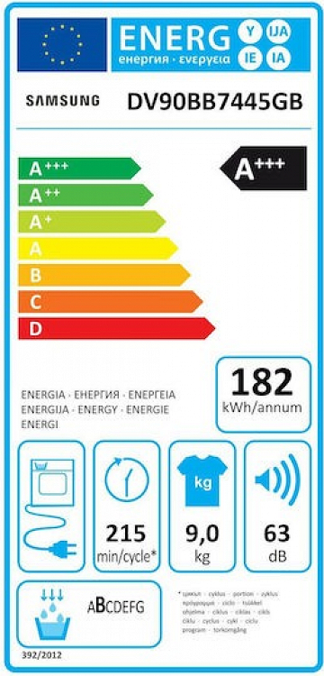 ΣΤΕΓΝΩΤΗΡΙΟ ΡΟΥΧΩΝ DV90DB7845GBU4 SAMSUNG