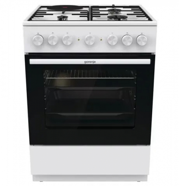 ΚΟΥΖΙΝΑ ΓΚΑΖΙΟΥ GK6B43WD-74547 ΛΕΥΚΟ GORENJE