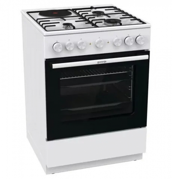 ΚΟΥΖΙΝΑ ΓΚΑΖΙΟΥ GK6B43WD-74547 ΛΕΥΚΟ GORENJE