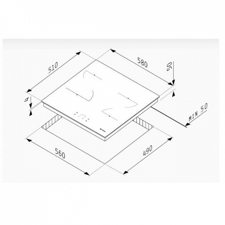 ΕΣΤΙΑ ΚΕΡΑΜΙΚΗ PHC62430FMB PYRAMIS