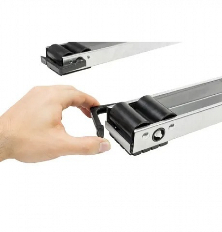 ΒΑΣΗ ΖΕΥΓΟΣ ΚΑΡΤΟΛΙΝΑ 00673 INOX ROLLER
