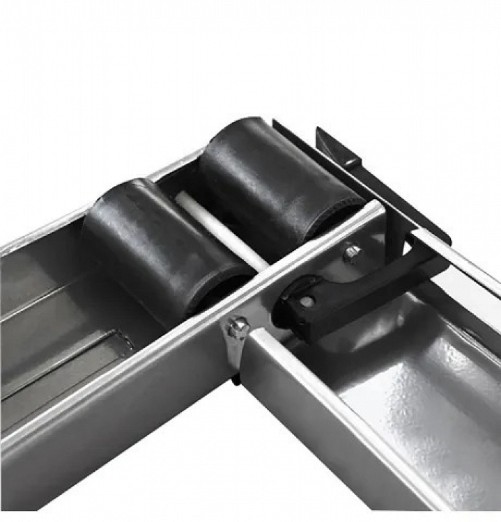 ΒΑΣΗ ΖΕΥΓΟΣ ΚΑΡΤΟΛΙΝΑ 00673 INOX ROLLER