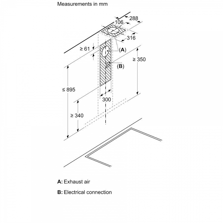ΑΠΟΡΡΟΦΗΤΗΡΑΣ DWB65CC60 BOSCH