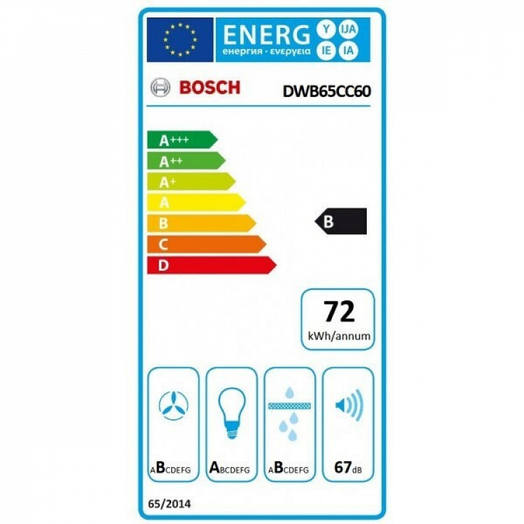 ΑΠΟΡΡΟΦΗΤΗΡΑΣ DWB65CC60 BOSCH