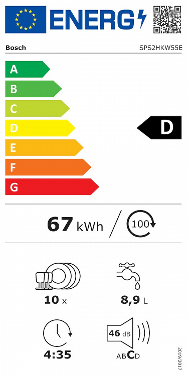 ΠΛΥΝΤΗΡΙΟ ΠΙΑΤΩΝ SPS2HKW55E BOSCH