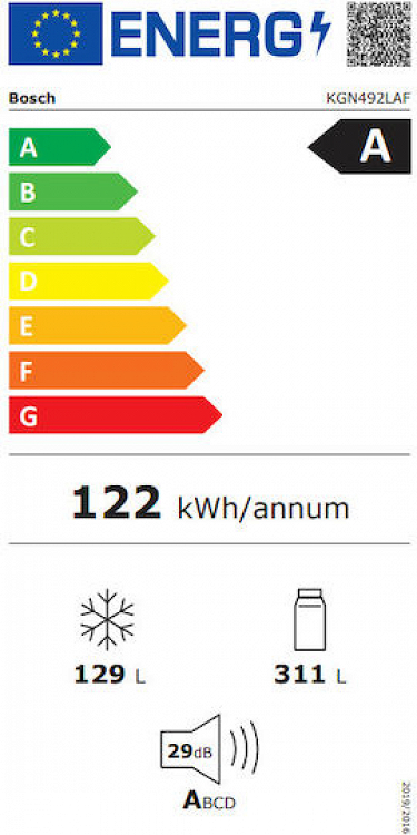 ΨΥΓΕΙΟΚΑΤΑΨΥΚΤΗΣ KGN492LAF BOSCH