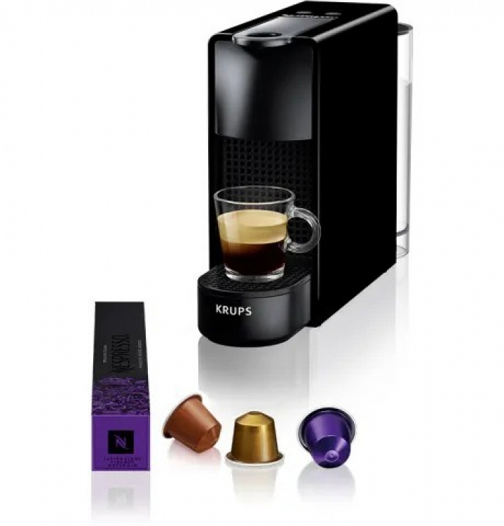 ΚΑΦΕΤΙΕΡΑ NESPRESSO XN1108S/XN1108V ESSENZA MINI ΜΑΥΡΗ SET KRUPS