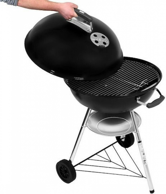 ΨΗΣΤΑΡΙΑ ΚΑΡΒΟΥΝΟΥ COMPACT KETTLE 57 CM BLACK WEBER...