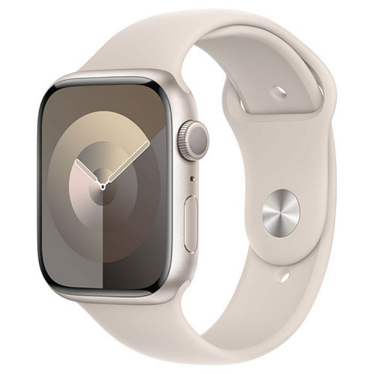WATCH S9 GPS 45mm STARLIGHT ALUM CASE - STARLIGHT SB M/L MR973QR/A APPLE