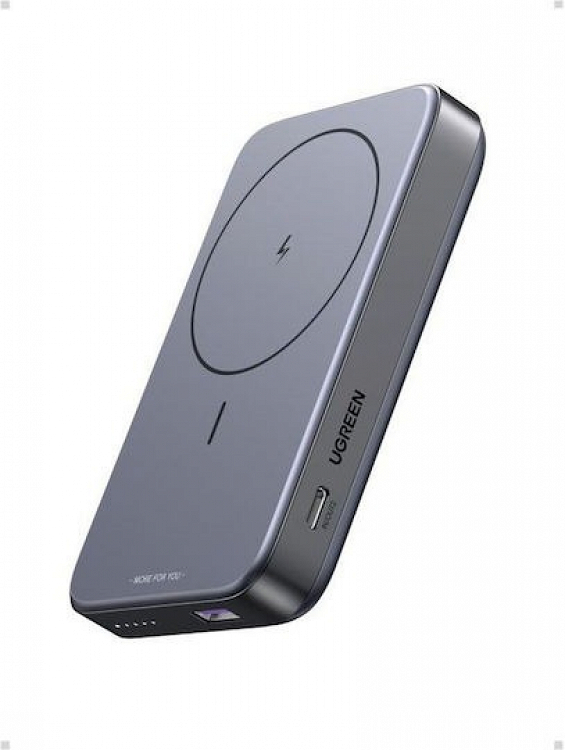 POWER BANK 10000mAh MAGNETIC WIRELESS 20W PDx1 &amp; QC3.0x1 PB206 15086 SPACE GRAY UGREEN