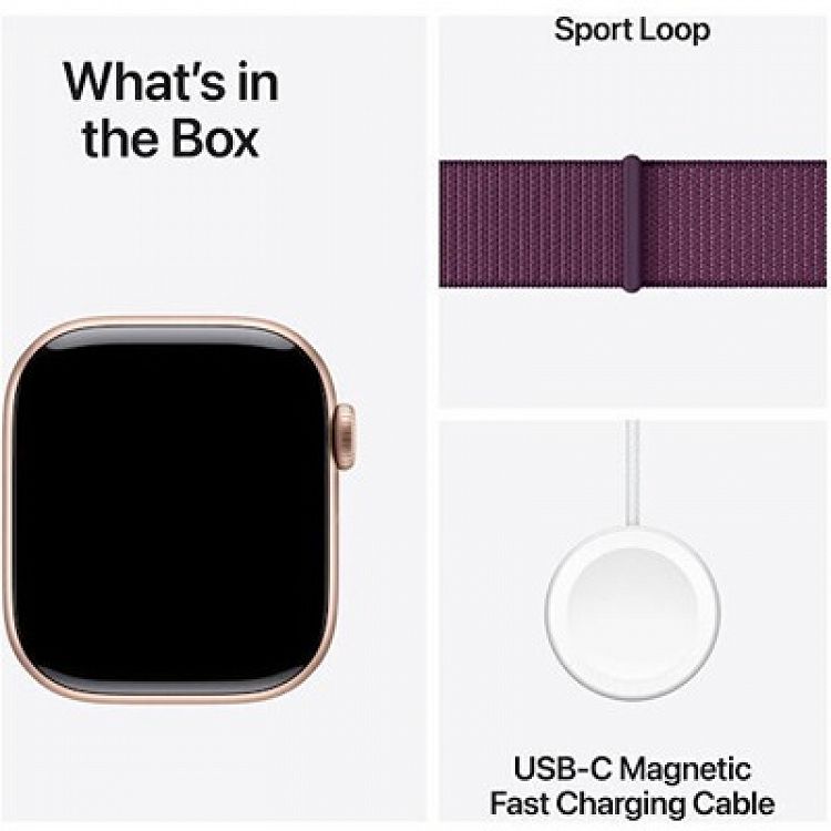 WATCH S10 GPS 46mm ROSE GOLD ALUM CASE - PLUM SL MWWV3QF/A APPLE