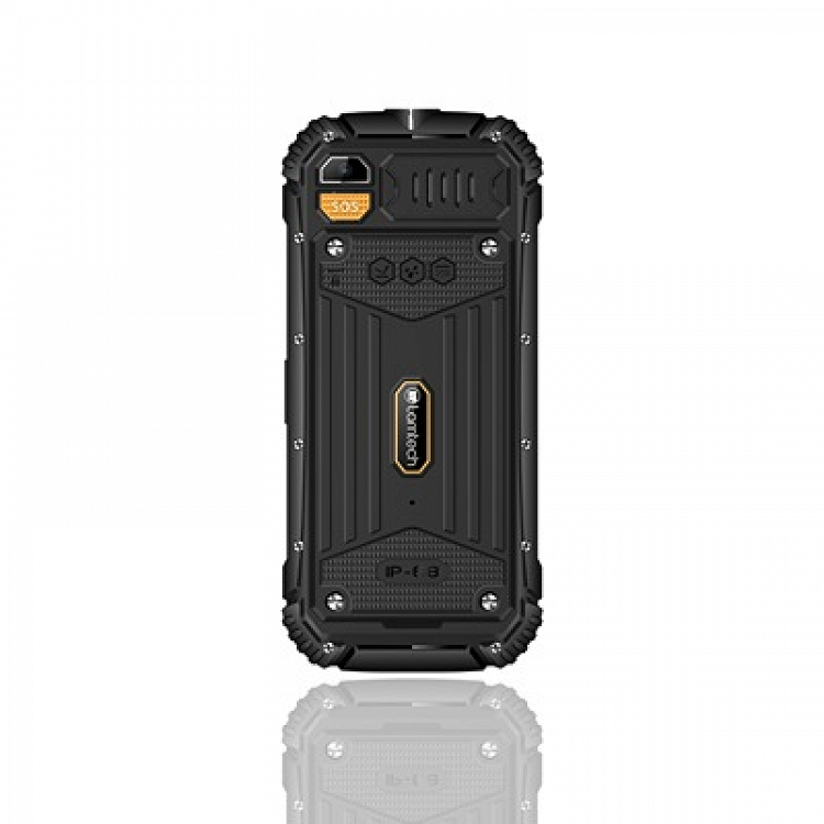 PHONE RUGGED 2G DUAL SIM 1800MAH BLACK/ORANGE LAMTECH