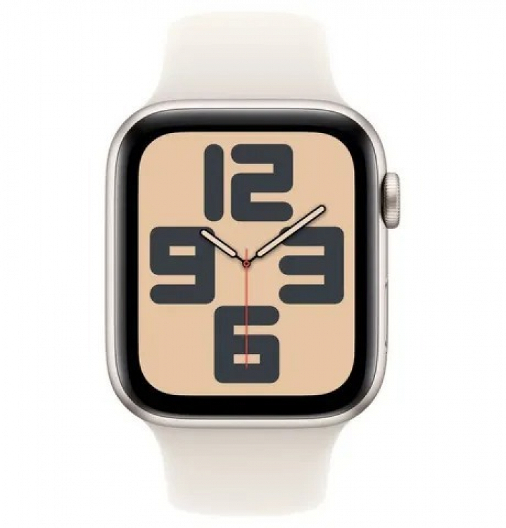 WATCH SE 3 GPS 44mm STARLIGHT ALUM CASE - STARLIGHT SB S/M MEHG4QL/A APPLE