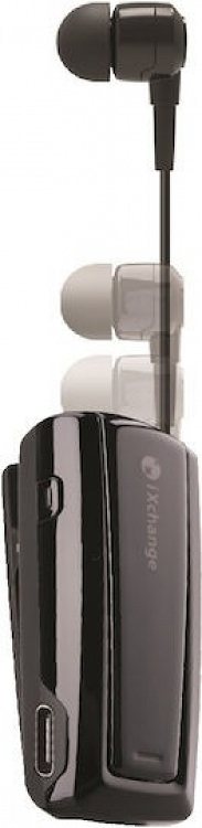 HEADSET BT RETRACTABLE UA24 V2.0 BLACK IXCHANGE