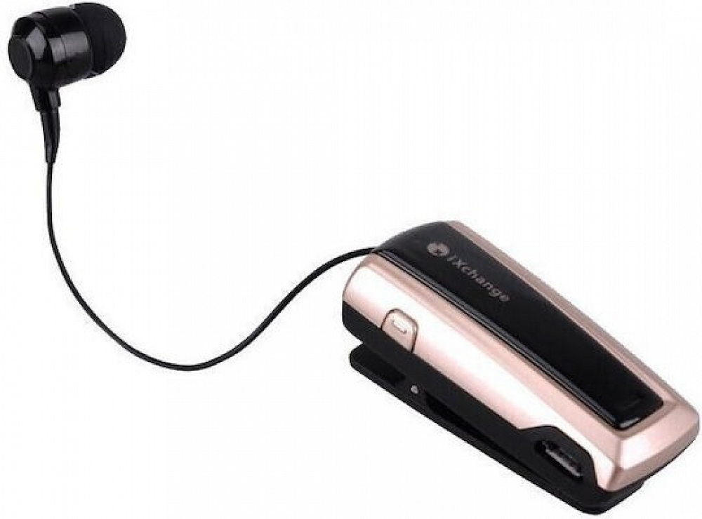 HEADSET BT RETRACTABLE UA24 V2.0 GOLD IXCHANGE