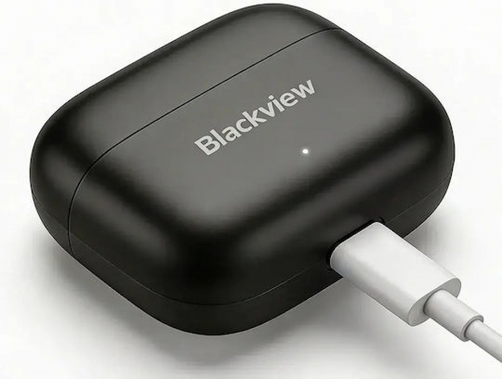 AIRBUDS 16 IN-EAR CLASSIC STYLE BT6.0 WITH CHARGING DOCK BLACK BLACKVIEW