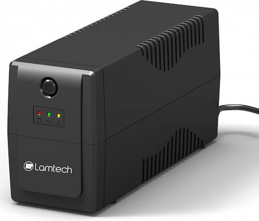 UPS WITH AVR,CPU 12V7AH 2 SCHUKO SOCKET K800VA LAMTECH