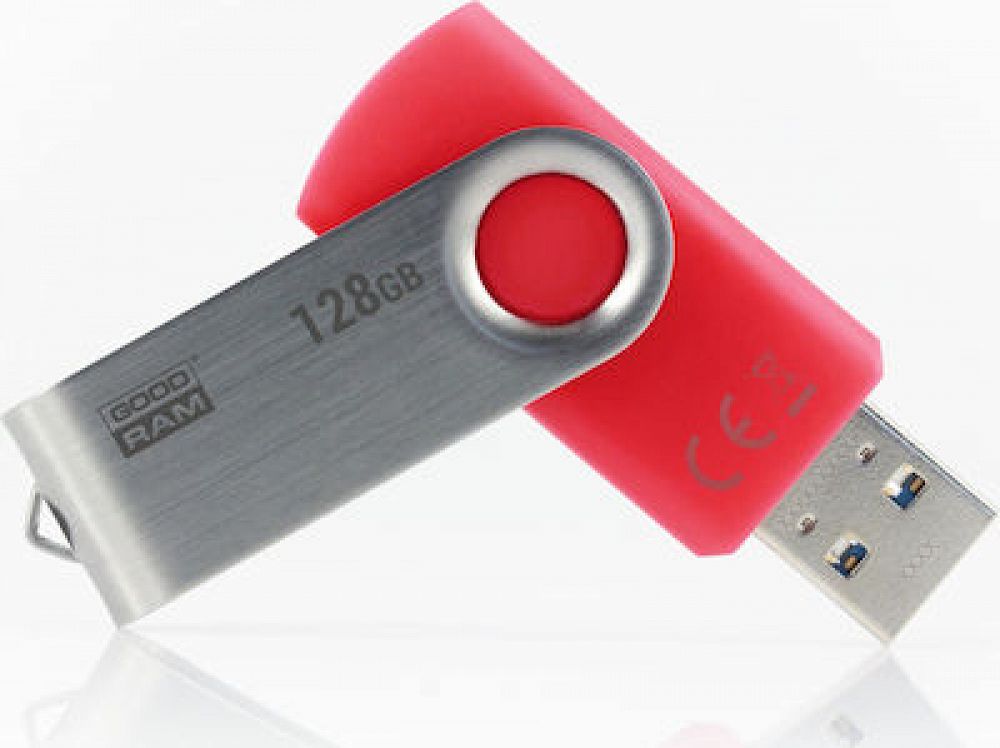 USB 3,0 FLASH DRIVE UTS3 128GB RED GOODRAM