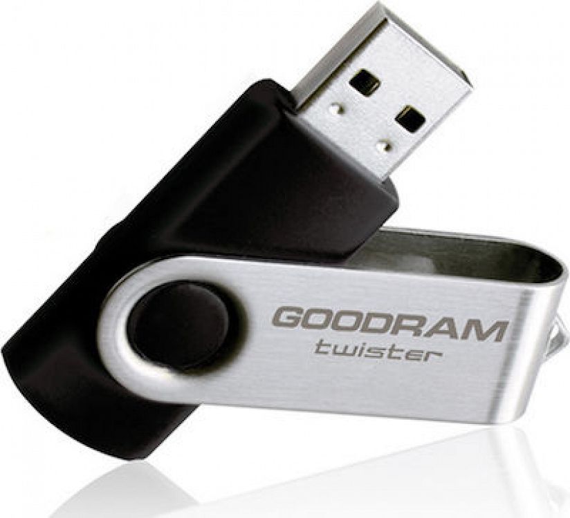 USB2.0 MINI FLASH DRIVE 16GB BLACK GOODRAM