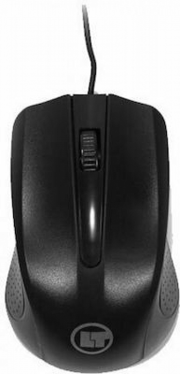 MOUSE WIRED OPTICAL 1000DPI BLACK LAMTECH
