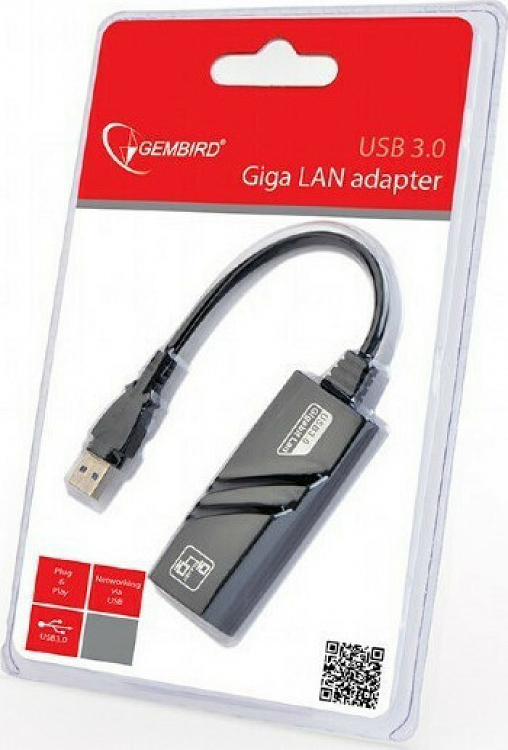 USB 3.0 GIGABIT LAN ADAPTER NIC-U3-02 GEMBIRD