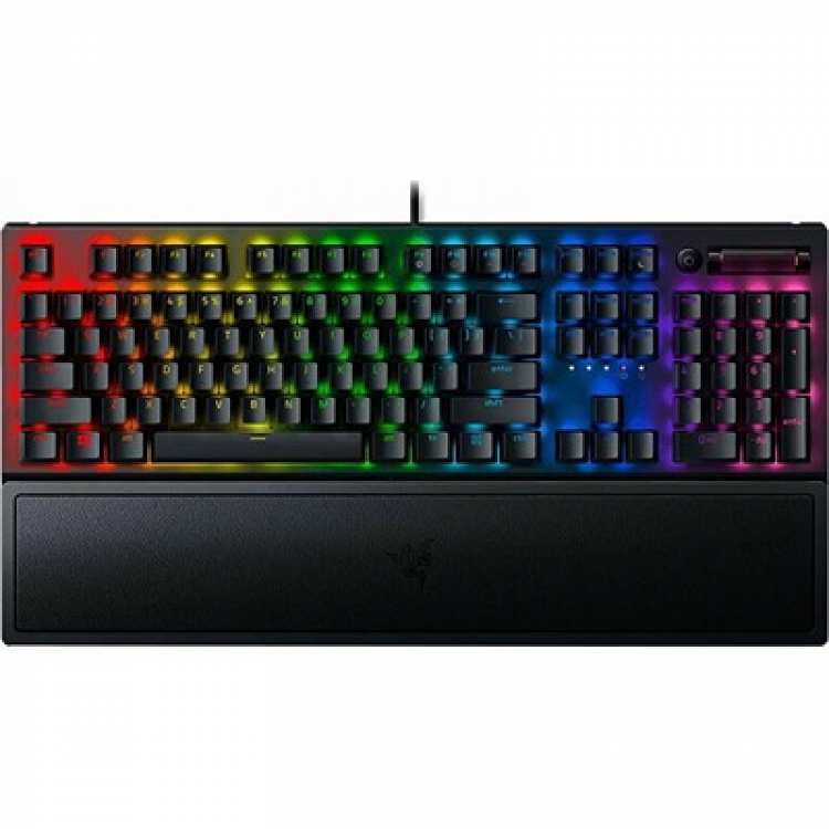 KEYBOARD MECHANICAL BLACKWIDOW V3 (GREEN SWITCH) WRIST REST GR LAYOUT RAZER