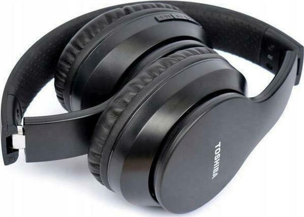 HEADPHONES SLICK SERIES BT OVER EAR FOLDABLE RZE-BT166H BLACK TOSHIBA