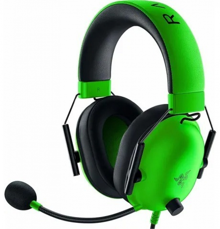 HEADSET GAMING BLACKSHARK V2 X GREEN 7.1 PC/PS4/PS5 RAZER