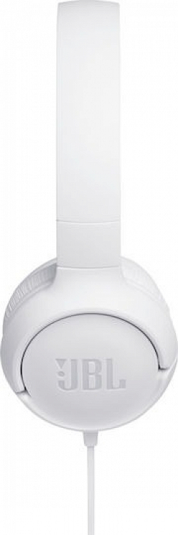 HEADPHONES TUNE 500 ON-EAR UNIVERSAL WHITE JBL