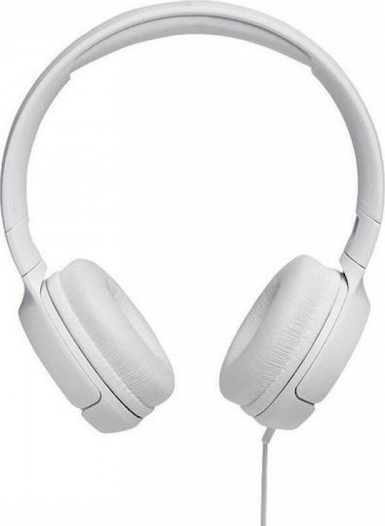 HEADPHONES TUNE 500 ON-EAR UNIVERSAL WHITE JBL