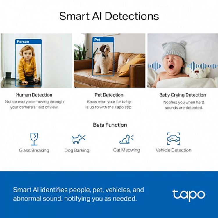 CAMERA IP TAPO C220 PAN/TILT TP-LINK