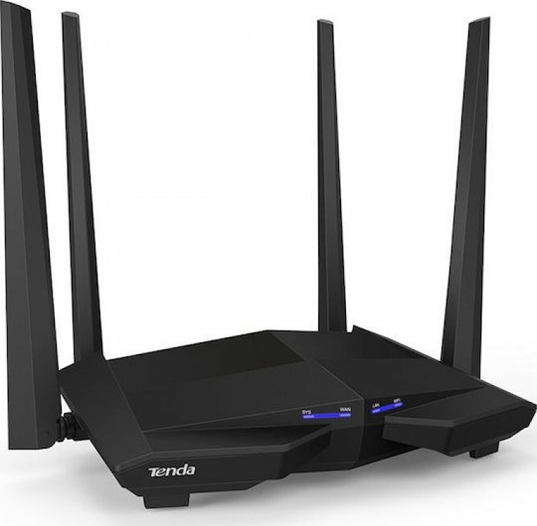 ROUTER WIRELESS AC1200 SMART DUAL-BAND AC10 TENDA